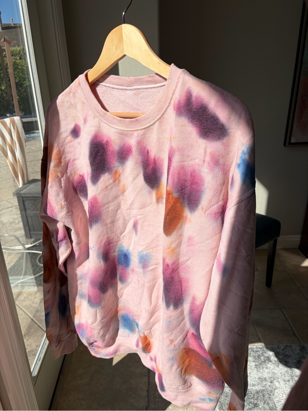 Urban Outfitters Urban Renewal Remade Tie-Dye Crewneck - Picture 2 of 4